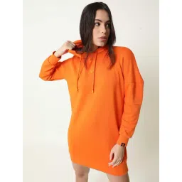 RAREISM Orange Cotton Solid Sweatshirt-picture-39