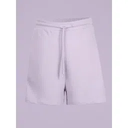 RAREISM Pink Cotton Blend Solid Shorts-picture-31