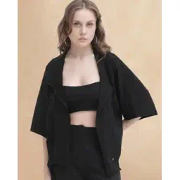 rareism Women Regular Fit Front-Open Shrug-picture-13