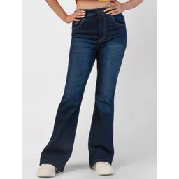 RareReach Women Comfort Bootcut High-Rise Stretchable Jeans-picture-31