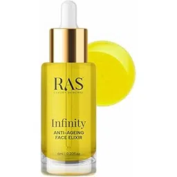 RAS Luxury Oils Infinity Anti-Ageing Serum for Women, Face Serum for Glowing Skin, Skin Brightening, Reduce Wrinkles, Acne, Pigmentation, Dark Spots, Natural & Organic, 6 ml (Pack of 1)-picture-16
