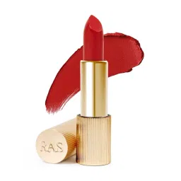 Ras Luxury Oils Lumiere Satin Matte Lipstick with Botanical Oils Riviera Red - 4.2 gm-picture-32