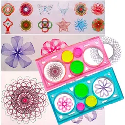 rashi Art & Craft Ruler for Kids With 10 in 1 pen (1 Pen, 2 Ruler Random 2 Color) Ruler-picture-12