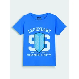 RASPY Boys Pack of 2 Graphic Printed Round Neck Cotton T-shirts-picture-23