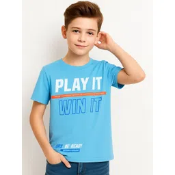 RASPY Boys Typography Printed 3D Fit T-shirt-picture-11