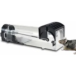 Rat Trap Cage for Home, Plastic Smart Rodent Rat Mouse Trap Box, Indoor Outdoor Mousetrap, Smart Rat Catcher, Rodent Trap for Mice, Pets, Rodents - 1pc, Multi.-picture-38