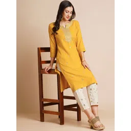 RATAN Women Embroidered Chikankari Kurta-picture-22