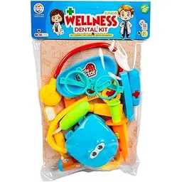 Ratna's Junior Wellness Dental Kit with 12 Instruments & Accessories, Doctor Set for Kids Pretend Play Toys, A Perfect Role Play Educational Toy for Kids 2+ Years-picture-17