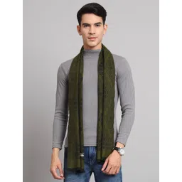 Ravaiyaa - Attitude Is Everything Geometric Print Men Muffler-picture-11