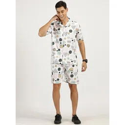 RAVINIK Printed Shirt & Shorts Co-Ord Set-picture-12