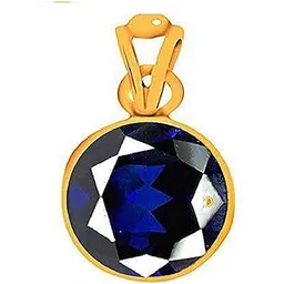raviour lifestyle Blue Sapphire 10.00 ct. 11 Ratti Blue Sapphire Neelam Marka Natural Gemstone Pendant-picture-10