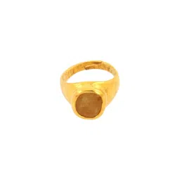 RAVIOUR LIFESTYLE Unisex Copper-Plated Alloy Sapphire Stone Finger Ring-picture-40