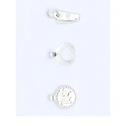 RAVIOUR LIFESTYLE Unisex Silver Pendant-picture-32