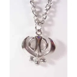 RAVIOUR LIFESTYLE Unisex Silver Pendant-picture-29