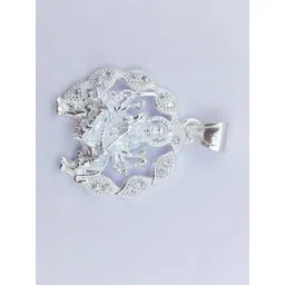 RAVIOUR LIFESTYLE Unisex Silver Pendant-picture-10