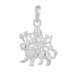 RAVIOUR LIFESTYLE Unisex Silver Pendant-picture-25