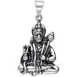 RAVIOUR LIFESTYLE Unisex Silver Pendant-picture-41