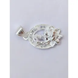 RAVIOUR LIFESTYLE Unisex Silver Pendant-picture-18