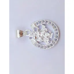 RAVIOUR LIFESTYLE Unisex Silver Pendant-picture-10