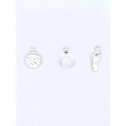 RAVIOUR LIFESTYLE Unisex Silver Pendant-picture-21