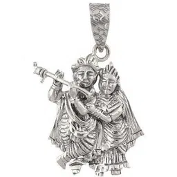 RAVIOUR LIFESTYLE Unisex Silver Pendant-picture-24