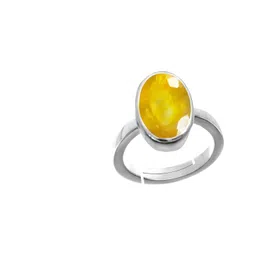 RAVIOUR LIFESTYLE Unisex Silver-Plated Adjustable Finger Ring-picture-31