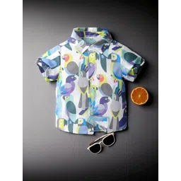RAVYA TRENDZ Boys Classic Printed Casual Shirt-picture-53