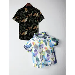 RAVYA TRENDZ Boys Classic Printed Casual Shirt-picture-10