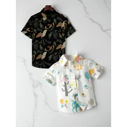 RAVYA TRENDZ Boys Classic Printed Casual Shirt-picture-34
