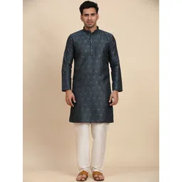 Rawayi Men Thread Work Kurta-picture-29