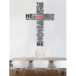 rawpockets Black Jesus Bible Quotes Wall Stickers-picture-10