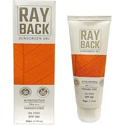 Ray-Back Sunscreen Gel With IR protection | Sunscreen With SPF 50 + | Paraben free, Oil Free | 50Gm-picture-35