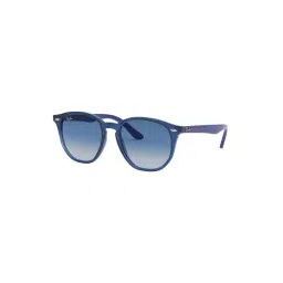 Ray-Ban Kids Blue Gradient Irregular Unisex Sunglasses-picture-23
