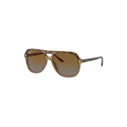 Ray-Ban Kids Brown Polarized Square Unisex Sunglasses-picture-44