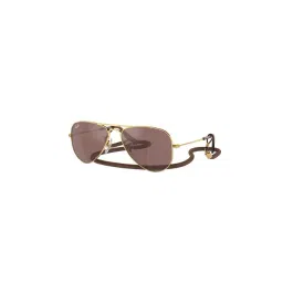 ray-ban kids Ray-Ban Brown Pilot Unisex Sunglasses-picture-34
