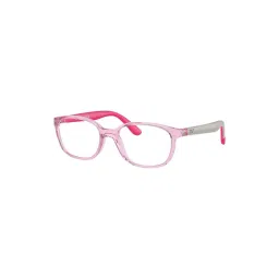 ray-ban kids Ray-Ban Pink Rectangular Eye Frames for Kids-picture-17
