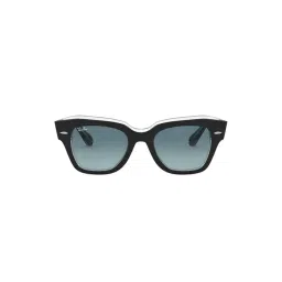 Ray-Ban 0RB2186 Blue Gradient State Street Square Sunglasses - 52 mm-image-6