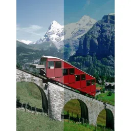 Ray-Ban 0RB3565 Light Blue Gradient Jack Round Sunglasses - 52.9 mm image 5