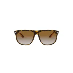 Ray-Ban 0RB4147 Brown Gradient Boyfriend Square Sunglasses - 60 mm-picture-21