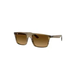 Ray-Ban Brown Gradient Square Unisex Sunglasses-picture-23