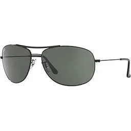 ray-ban Rayban Men Aviator Non-Polarized Rectangular Sunglasses-341200263 (Black_Free Size)-picture-12