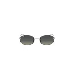 Ray-Ban Unisex Gradient Grey Lens Oval Sunglasses - 0RB3767003/1154-picture-41