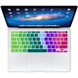 RAYA Keyboard Cover for MacBook Air 13 with Touch ID M1 {A2337 / A2179} 2020 Apple MacBook Air Keyboard Skin-picture-42