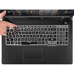 RAYA Silicone Keyboard Cover for 2021 ASUS TUF Gaming A15 F15 15.6inch & 2021 ASUS TUF Gaming A17 F17 17.3inch Laptops (Black)-picture-28
