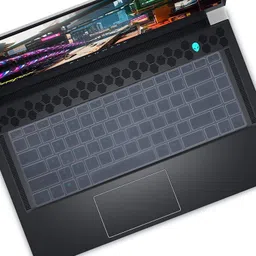 RAYA Silicone Keyboard Cover for Alienware m15 R7 & Alienware m16 R1 Alienware x17 R2 and Dell G16 Gaming Laptop Keyboard Skin-picture-35