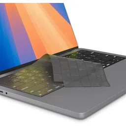 RAYA Silicone Keyboard Cover for MacBook Air 15 M3 & Air 13.6 M2/M3 2024-2021 MacBook Pro 14 / Pro 16 M3 (A2918 A2992 A2779 A2991 A2780) Laptops Keyboard Skin-picture-39