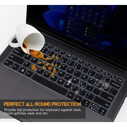RAYA Silicone Keyboard Cover for Yoga Slim 7 / Slim 7i / Slim 7X and Lenovo Yoga Pro 7 Keyboard Skin image 5