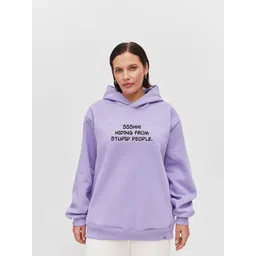 RAYACLOSET Women Minion Printed Hooded Oversize Sweatshirt-picture-22