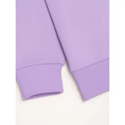 RAYACLOSET Women Printed Hooded Sweatshirt image 2