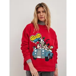 RAYACLOSET Women Printed Sweatshirt-picture-14